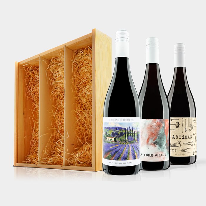 Box of french best sale wine